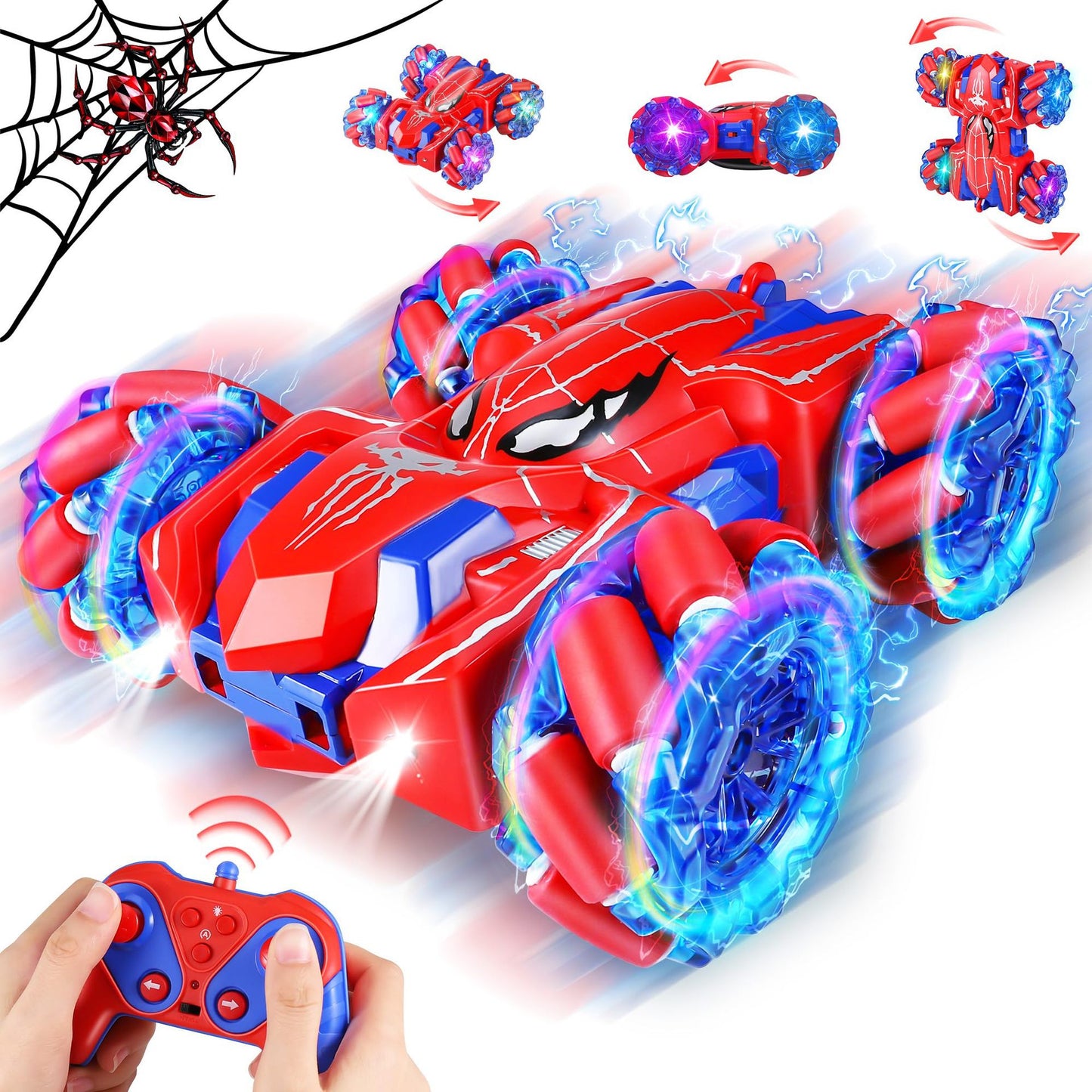 SpideyRC™2.0 - Double Sided Remote Control Stunt Car