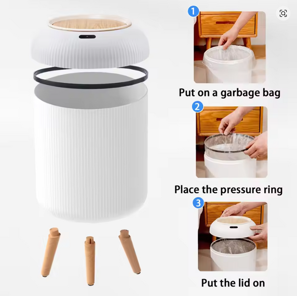 AuraBin™- The Hygienic Touchless Trash Can
