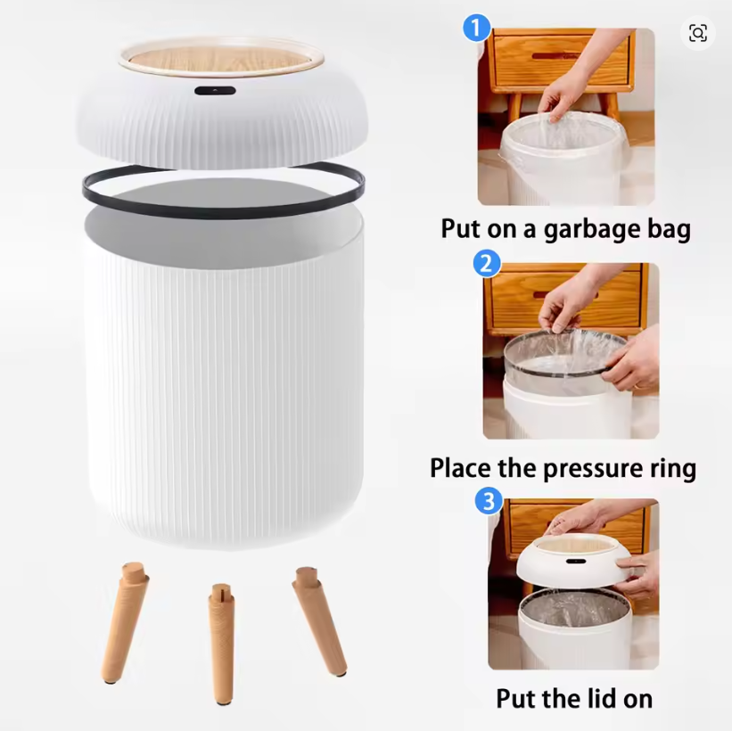 AuraBin™- The Hygienic Touchless Trash Can